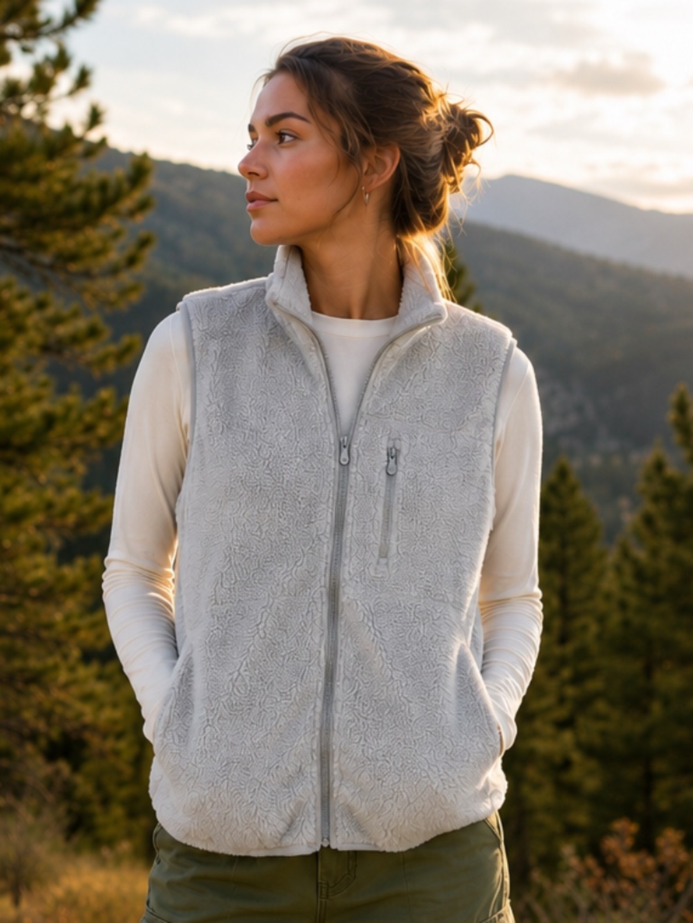 KYODAN Outdoor Sherpa Fleece Vest